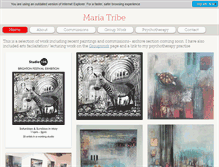 Tablet Screenshot of mariatribe.co.uk